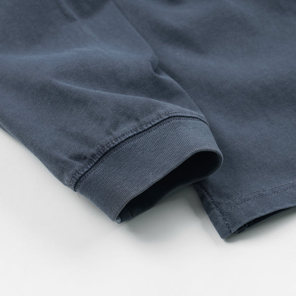 PIGMENT POCKET L/S T-SHIRT - BLUE
