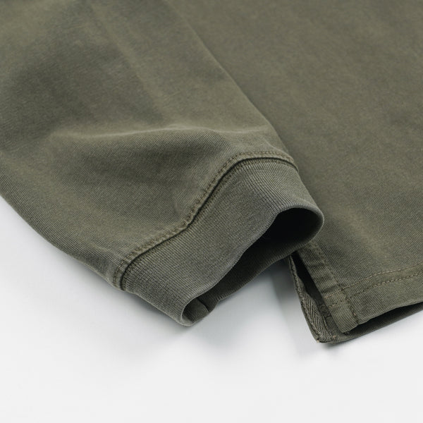 PIGMENT POCKET LS T-SHIRT - OLIVE