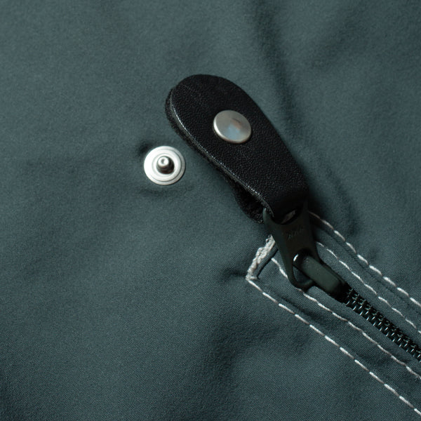 RUSSEL ZIP PARKA JACKET - BALSAM GREEN