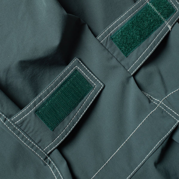 RUSSEL ZIP PARKA JACKET - BALSAM GREEN