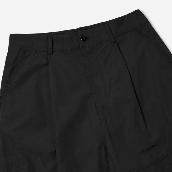 POCKET BALLOON PANTS - BLACK