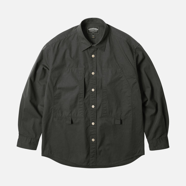 POCKET LOOP WORK SHIRT - CHARCOAL