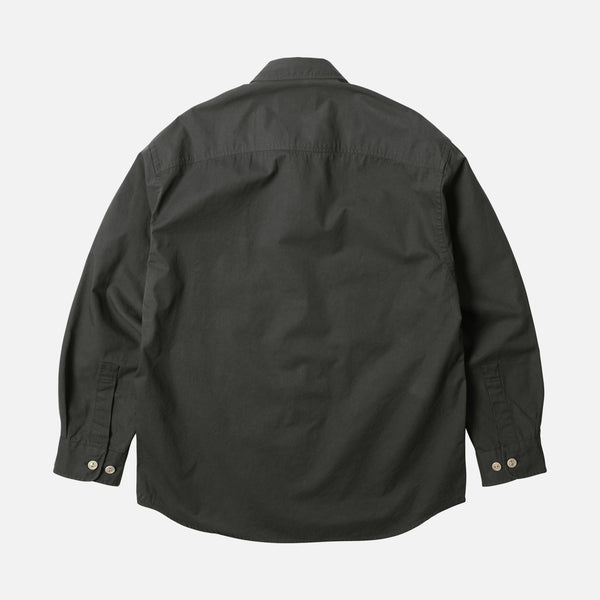 POCKET LOOP WORK SHIRT - CHARCOAL