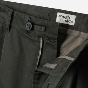 Rough Side - WESTPOINT JAPAN TROUSER - DARK OLIVE -  - Alternative View 1