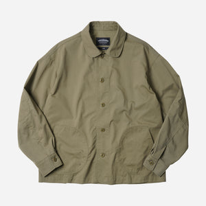 Frizmworks - ROUND PATCH COVERALL JACKET - KHAKI BEIGE -  - Main Front View