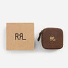 Double RL By Ralph Lauren - LEATHER WATCH CASE - DARK MAHOGANY -  - Alternative View 1
