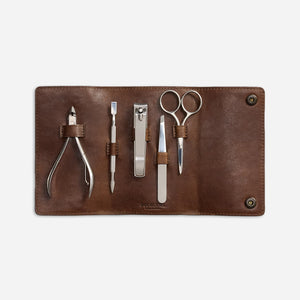 Double RL By Ralph Lauren - RRL Nail Grooming Kit & Leather Case -  - Alternative View 1