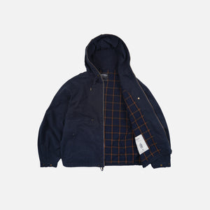 Frizmworks - SAILING HOODED PARKA JACKET - NAVY -  - Alternative View 1