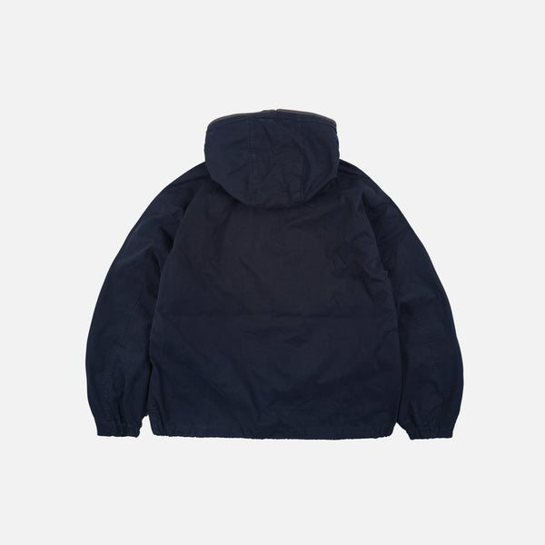 SAILING HOODED PARKA JACKET - NAVY