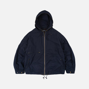 Frizmworks - SAILING HOODED PARKA JACKET - NAVY -  - Main Front View