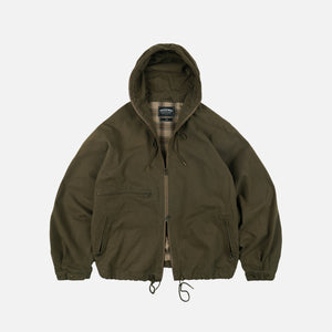 Frizmworks - SAILING HOODED PARKA JACKET - OLIVE -  - Main Front View