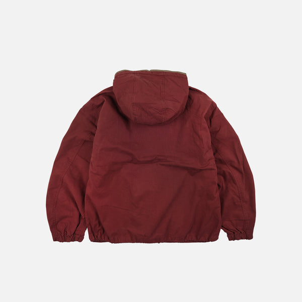 SAILING HOODED PARKA JACKET - RED