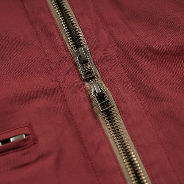 SAILING HOODED PARKA JACKET - RED