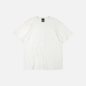 Frizmworks - SLUB POCKET HALF T-SHIRT - WHITE -  - Main Front View