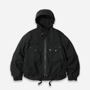 Frizmworks - SMOCK HOODED 2 IN 1 PARKA JACKET - BLACK -  - Main Front View