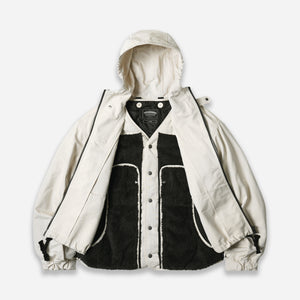 Frizmworks - SMOCK HOODED 2 IN 1 PARKA JACKET - SNOW -  - Alternative View 1