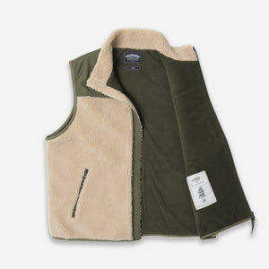 Frizmworks - SNUG FLEECE VEST - DUSTY BEIGE -  - Alternative View 1