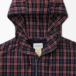 Khakis 2020 - PLAID POPOVER ANORAK - RED -  - Alternative View 1