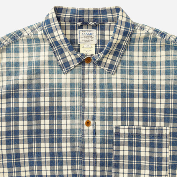 HAWAIIAN SPRING JACKET - BLUE CHECK