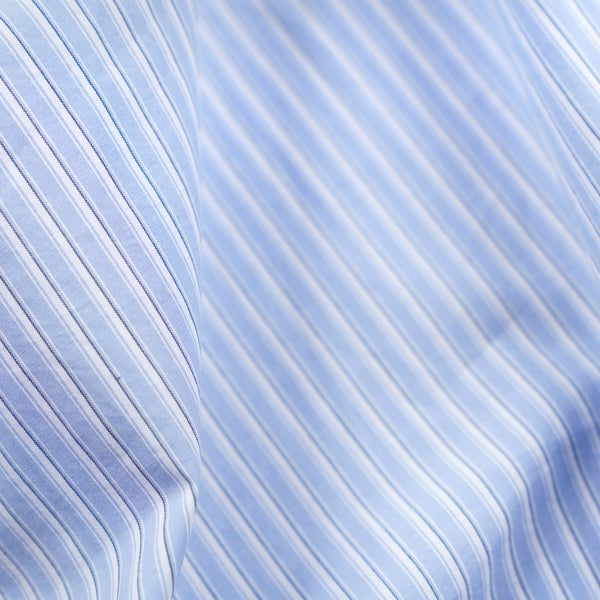 PAJAMA STRIPE SHIRT - BLUE