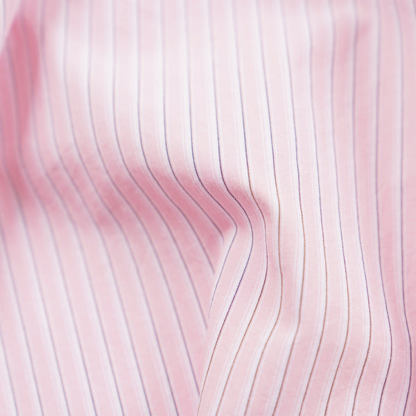 PAJAMA STRIPE SHIRT - PINK