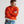 Load image into Gallery viewer, WAVE CREW PULLOVER SWEATER - ORANGE
