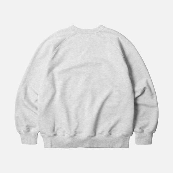 TURTLE ISLAND SWEATSHIRT - WHITE MELANGE