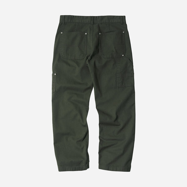 TWILL WORK TOOL PANTS - OLIVE - THE GREAT DIVIDE