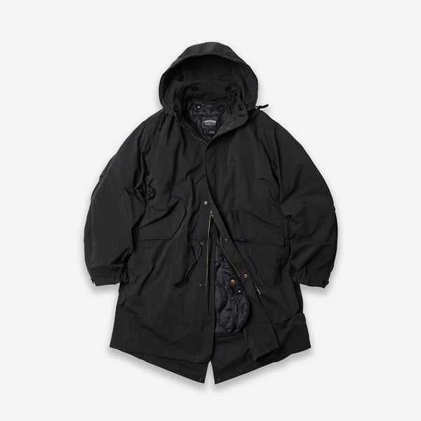 VINCENT M1965 FISHTAIL 2 IN 1 PARKA JACKET - BLACK