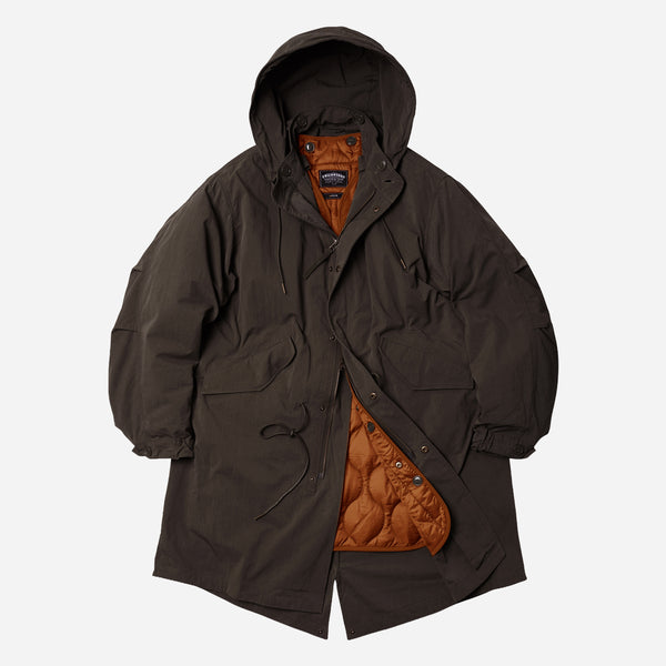 Frizmworks Vincent M1965 Fishtail 2 In 1 Parka Jacket - Brown