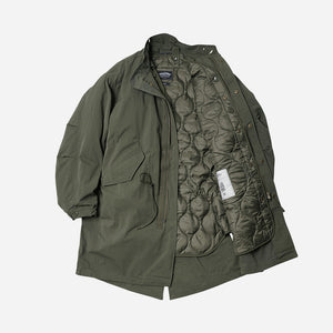 Frizmworks - VINCENT M65 FISHTAIL COTTON 2 IN 1  PARKA AND LINER JACKET - OLIVE - VINCENT M65 FISHTAIL COTTON 2 IN 1 PARKA AND LINER JACKET - OLIVE- TH… - Alternative View 1