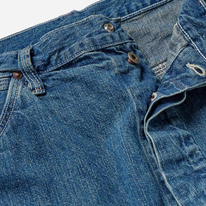 Orslow - WIDE FIT 30'S PAINTER PANT - USED DENIM -  - Alternative View 1