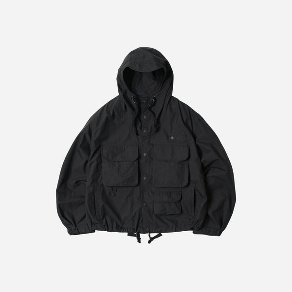 WADING HOODED PARKA - BLACK