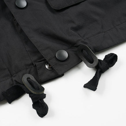 WADING HOODED PARKA - BLACK