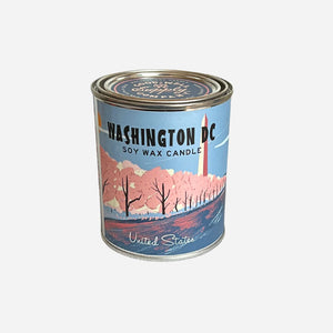 Good and Well Supply Co - 8 oz DESTINATION SOY CANDLE - WASHINGTON D.C -  - Main Front View