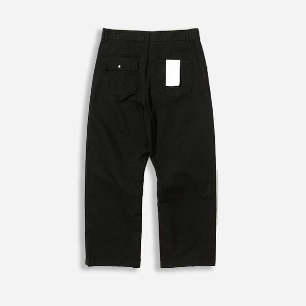 CORE WIDE FIT FATIGUE PANTS - BLACK