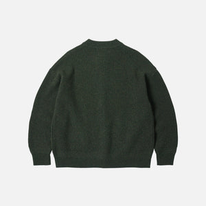 Frizmworks - WOOL DECK ZIP UP CARDIGAN - FOREST GREEN -  - Alternative View 1