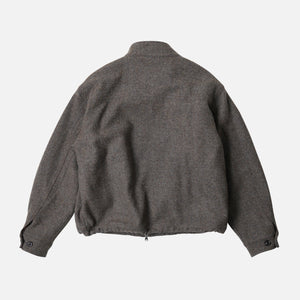 Frizmworks - WOOL HARRINGTON JACKET - GREY -  - Alternative View 1