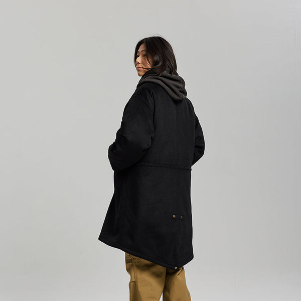 Frizmworks Wool Vincent Fishtail Parka - Black
