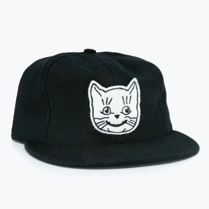 Ebbets Field Flannels - KANSAS CITY KATZ VINTAGE INSPIRED BALLCAP - BLACK - KANSAS CITY KATZ VINTAGE INSPIRED BALLCAP - BLACK - Main Front View