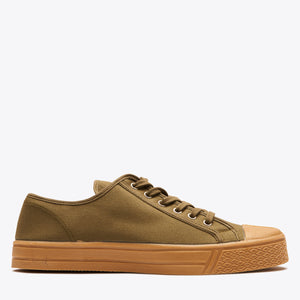 US Rubber Company - Military Gum Low Top - Military Green -  - Main Front View