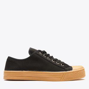 US Rubber Company - Military Gum Low Top - Black -  - Main Front View