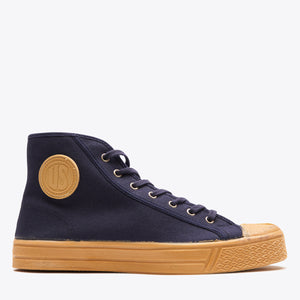 US Rubber Company - Military Gum High Top - Navy -  - Main Front View