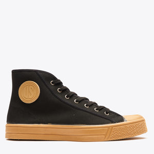 US Rubber Company - Military Gum High Top - Black -  - Main Front View