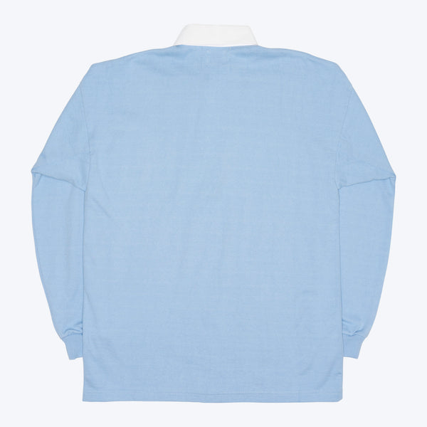 English Rose Rugby Shirt - Sky Blue