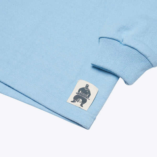 English Rose Rugby Shirt - Sky Blue