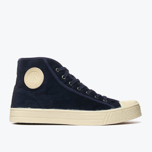 US Rubber Company - Military Cord High Top - Navy -  - Main Front View