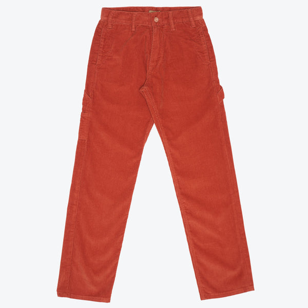 Women's Avignon Carpenter Pant - Rust Corduroy