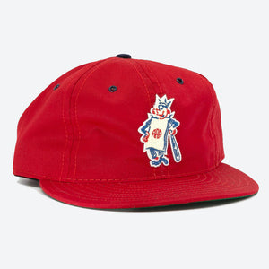Ebbets Field Flannels - HAVANA SUGAR KINGS CAP - RED -  - Main Front View