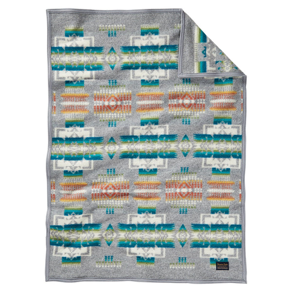 Pendleton Chief Joseph Muchacho Blanket - Grey - The Great Divid